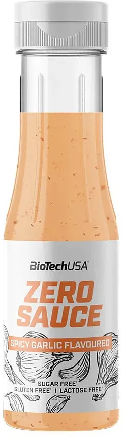 BioTechUSA Zero Sauce (350 ml, Würziger Knoblauch)