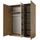 Home Affaire Drehtürenschrank Bitry 179,5 x 214,5 x 59 cm Beige