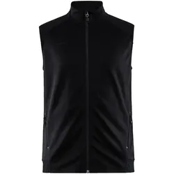 Craft Sport-Weste ADV Unify (Recyclingpolyester, bequeme elastiche Passform) schwarz Herren