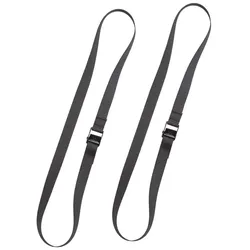 SAVOTTA Pack Straps Cam Buckle 2er-Set Packriemen 120cm - Schwarz