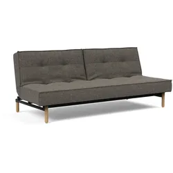 Innovation Splitback Klappsofa 115x210 cm - Schwarz