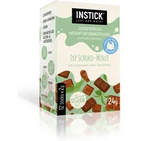 INSTICK Getränkepulver Typ Schoko-Minze 12-er Packung (für 12 x 0,5 L)