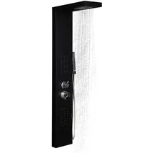 Home Deluxe Duschpaneel Cascata black