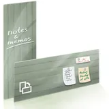 Karat office Design-glas-memoboard Wood Holzoptik