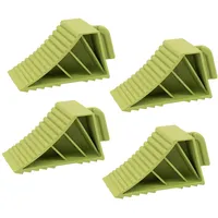 Trutzholm 4x Unterlegkeil mit Griff 21x8x10cm 3 t Tragkraft für Wohnmobil Anhänger