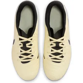 Nike Jr. Tiempo Legend 10 Academy MG lemonade/metallic gold coin/schwarz 36