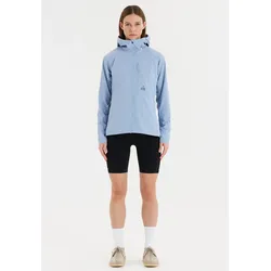 Laufjacke SOS "Ben Nevis", Damen, Gr. L, blau (frostblau), 100% Polyamid, bedruckt, sportlich, normal, ohne Ausschnitt, Langarm, Jacken, mit hochwertiger isolierender Wattierung