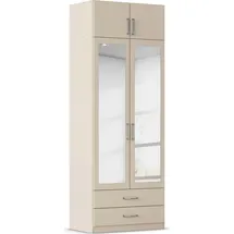Rauch Wäscheschrank GAMMA 91 x 248 x 54 cm Beige