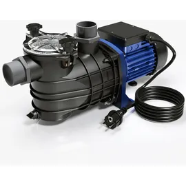 Wiltec Poolpumpe schwarz 13800 l/h