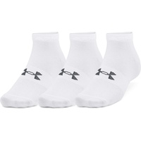 Under Armour 3er Pack UNDER ARMOUR Essential Sneakersocken 100 - white/white/pitch gray S (34-38)