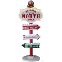 Wellhome ́ ́nordpol mit Led H.95cm