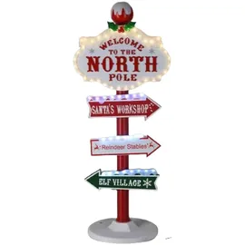 Wellhome ́ ́nordpol mit Led H.95cm