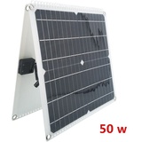 50W 18V Solarpanel Solarmodul Kit Akku  Zusammenklappbar zum Wohnmobil/Auto
