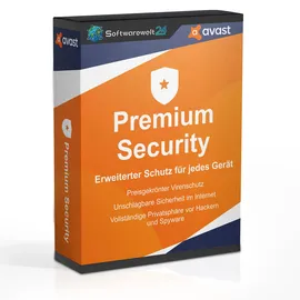 avast! Avast Premium Security 2024 | 1 Gerät / Jahre | Download + Produktschlüssel
