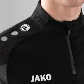 Jako Performance Ziptop Herren schwarz/anthra light 3XL