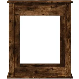 vidaXL Kaminumrandung Räuchereiche 75 x 20 x 87,5 cm