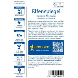 Kiepenkerl Elfenspiegelsamen Nemesia 100 Pflanzen