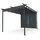 Blumfeldt Pantheon Robust 3 x 4 m inkl. Seitenteile Dunkelgrau