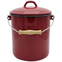 Krüger Karl Krüger Mülleimer 5 l Rot