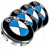 4x 56mm, 53mm Embleme Nabenkappen Nabendeckel Felgendeckel Nabenabdeckung für BMW