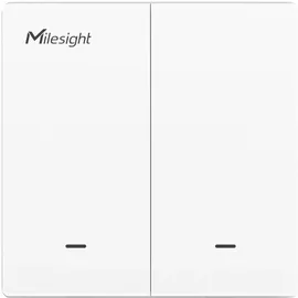 Milesight Milesight, Lichtschalter / LoRaWAN Wandschalter, 2-fach