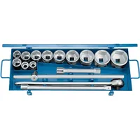 Gedore 32 FMU-2 Steckschlüssel-Satz 3/4" 16-tlg. 6-kant 22-60 mm