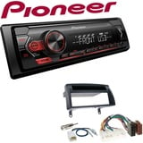 Pioneer 1-DIN Autoradio USB AUX Android Einbauset für Toyota Corolla 2001-2007