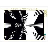 Calvendo Puzzle Chaos in schwarz und weiß 1000 Teile