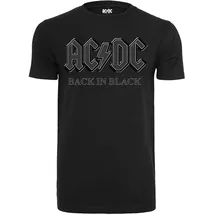 MERCHCODE ACDC Back In Black T-Shirt schwarz S