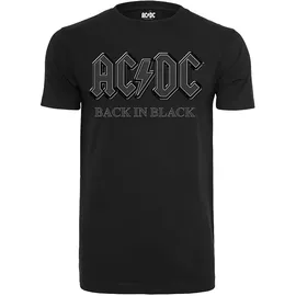 MERCHCODE ACDC Back In Black T-Shirt schwarz S