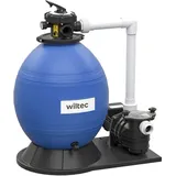 Wiltec Sandfilteranlage blau 71 l