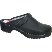 Saliha Clogs (Ferse offen) schwarz Gr.: 43
