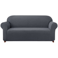 Sofahusse 2/3/4 Sitzer Sofabezug, SUBRTEX, mit dezentem Muster grau