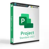 Microsoft Project 2021 Standard PKC Multilingual Win