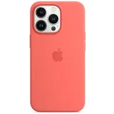 Apple iPhone 13 Pro Silikon Case mit MagSafe pink pomelo