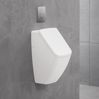 Villeroy & Boch Venticello DirectFlush Urinal, Zulauf hinten B: 28,5 H: 54,5 cm stone white mit CeramicPlus 5504R1RW
