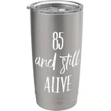 85 Und Still Alive 85. Lustige Geburtstagsfeier - 85 Jahre alt Doppelwandiger Edelstahl-Thermobecher