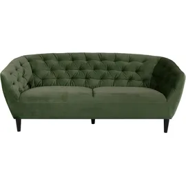 Actona Couch Stoff 3-Sitzer Grün