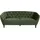 Actona Couch Stoff 3-Sitzer Grün