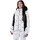 Rossignol Staci Puffy Damen Kapuzenjacke weiß/schwarz - L