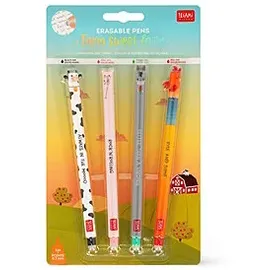 Legami Löschbarer Gelstift Sweet Farm 4 St.