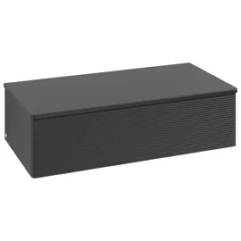 Villeroy & Boch Antao L40 1000x268x500mm, Black Matt Lacquer