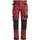 Snickers Workwear Snickers AllroundWork, Stretch-Arbeitshose mit Holstertaschen 44 chilirot/schwarz