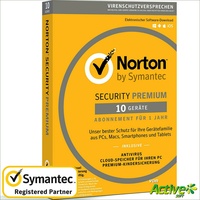 NortonLifeLock NORTON 360 PREMIUM | 10 Geräte | 1