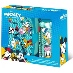 Disney Mickey and Friends - Lunchset: Brotdose & Trinkflasche