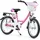 Bachtenkirch Qualitäts Kinderfahrrad 16 Zoll rosa