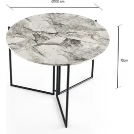 Skye Decor Yaprak Ø 100 cm braun