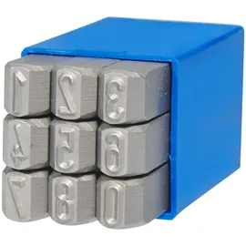 GRAVUREM Schlagziffern-Satz Standard 5 mm