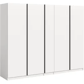 xonox.home Kleiderschrank Oakland 230 x 183 x 53 cm Weiß