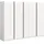 xonox.home Kleiderschrank Oakland 230 x 183 x 53 cm Weiß